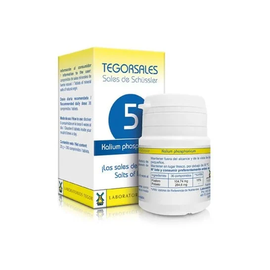 Tegor Tegorsal 5 Kalium Phosphoricum 350caps