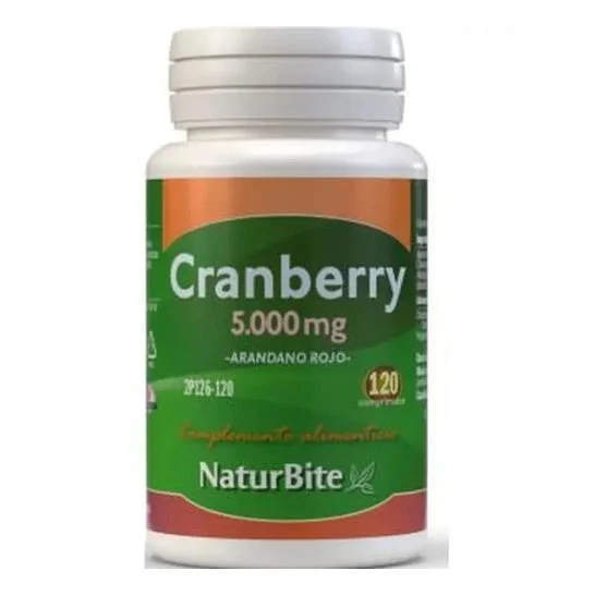 Naturbite Cranberry Arandano Rojo 5000mg 120comp