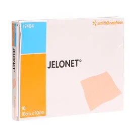 Jelonet Garza Grassa Paraffina 10x10cm 10 Unità