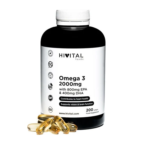 Hivital Foods Omega 3 2000mg 200Caps
