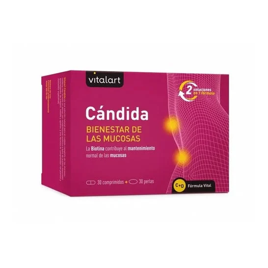 Vitalart Vitalart Cándida 30Compr + 30 Perlas