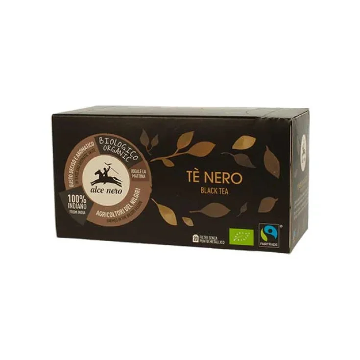 Alce nero Te' Nero Biologico Alce Nero 20 Filtri 35g