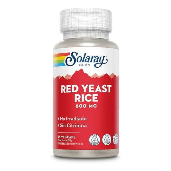 Solaray Riso rosso al lievito 45càps