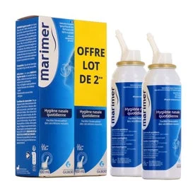 Marimer Spray per la partita di 2 X 100 ml di 2 X 100 ml di cigno nasale