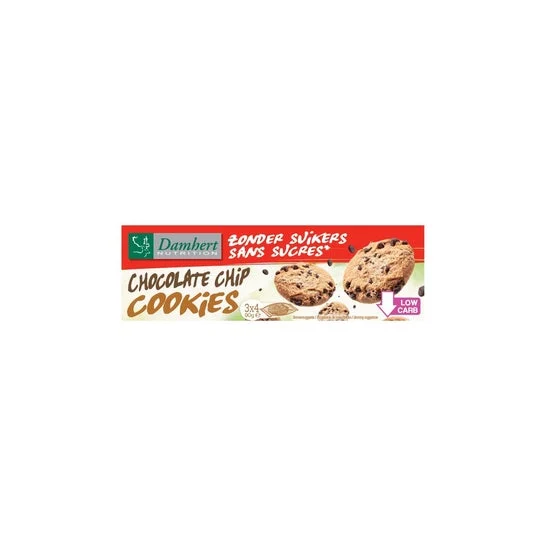 Damhert Nutrition Biscotti con Gocce di Cioccolato 90g