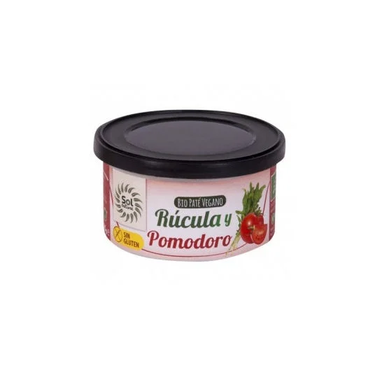 Solnatural Patè Rucula E Pomodoro Bio S/G 125g