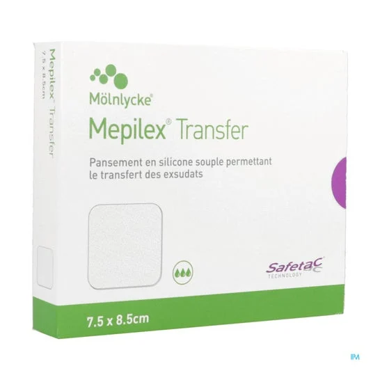 Mepilex Transf Pans7.5X8.5Cm 10