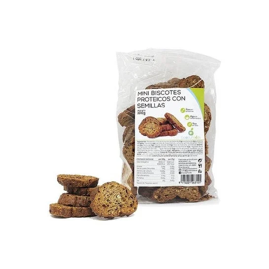 GoodyFoods Mini Biscotti Proteici con Semi 100g