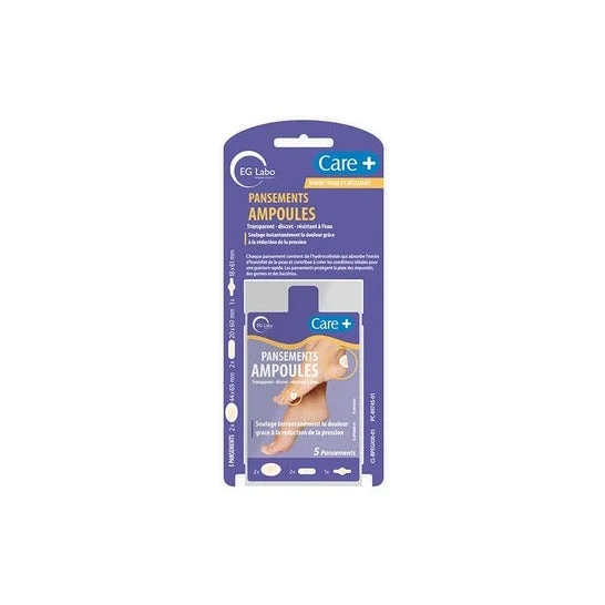 Care+ Apósitos Ampollas Hidrocoloide 5uds