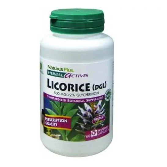 Natures Plus Licorice 500Mg 60caps