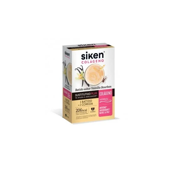 Siken Collagen Substitute Vanilla Bourbon Shake 6 Bustine