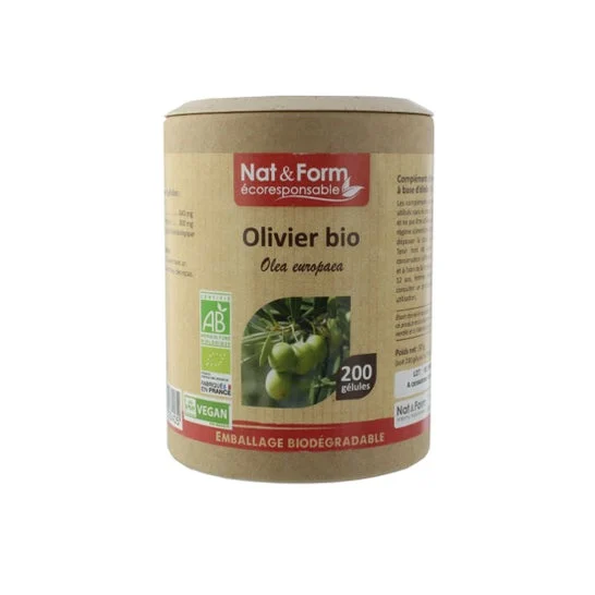 Nat&Form Olivier Bio 200 Gélules