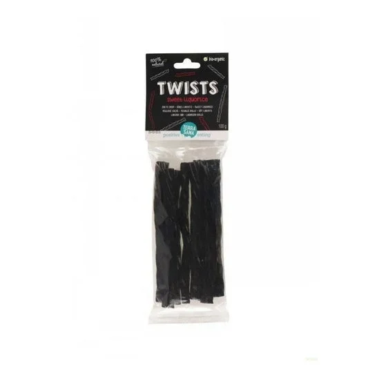 Terrasana Twists Sweet Liquorice 100g