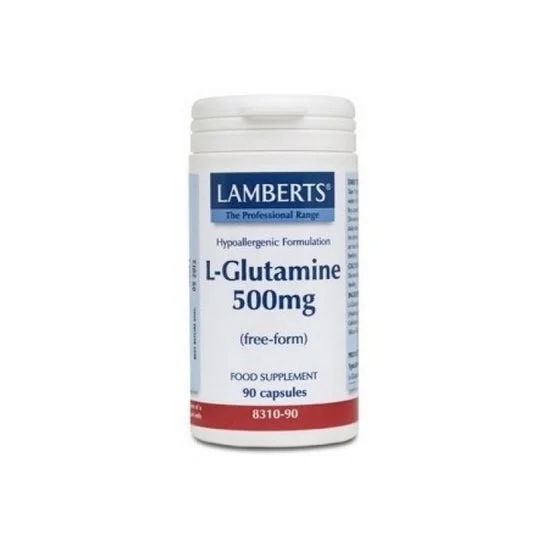 Lamberts L Glutamina 500 Mg90 Cap
