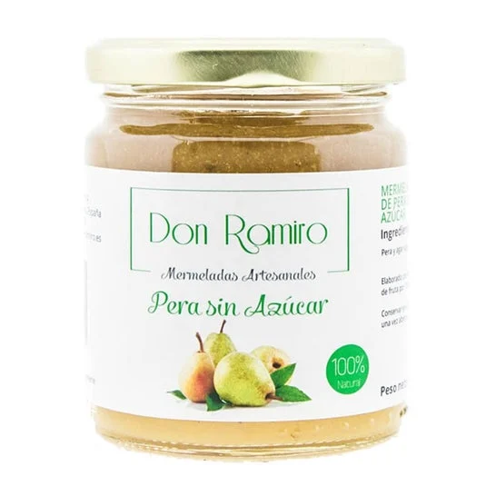 Mermeladas Don Ramiro Pera Senza Zucchero 212g