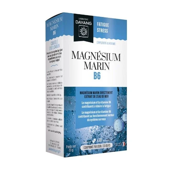 Dayang Magnsium Marine Vitamina B6 B6 30 compresse
