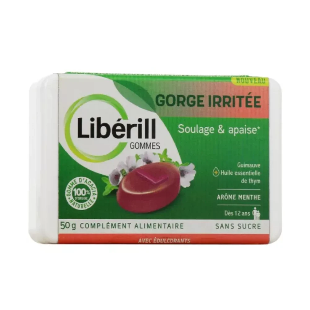 Liberill Gomme Gola Irritata - Sollievo & Lenitivo 50g