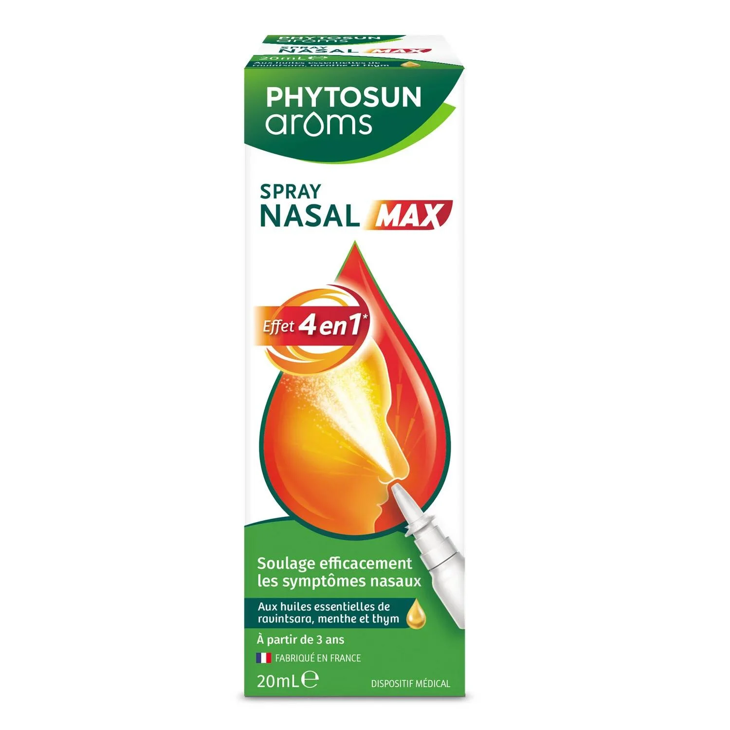 Phytosun Arôms Spray Nasale Max Effetto 4in1 20ml