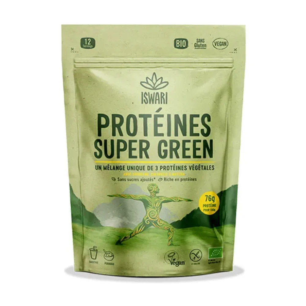 Iswari Proteina Vegetale Proteina Super Green Bio 250g