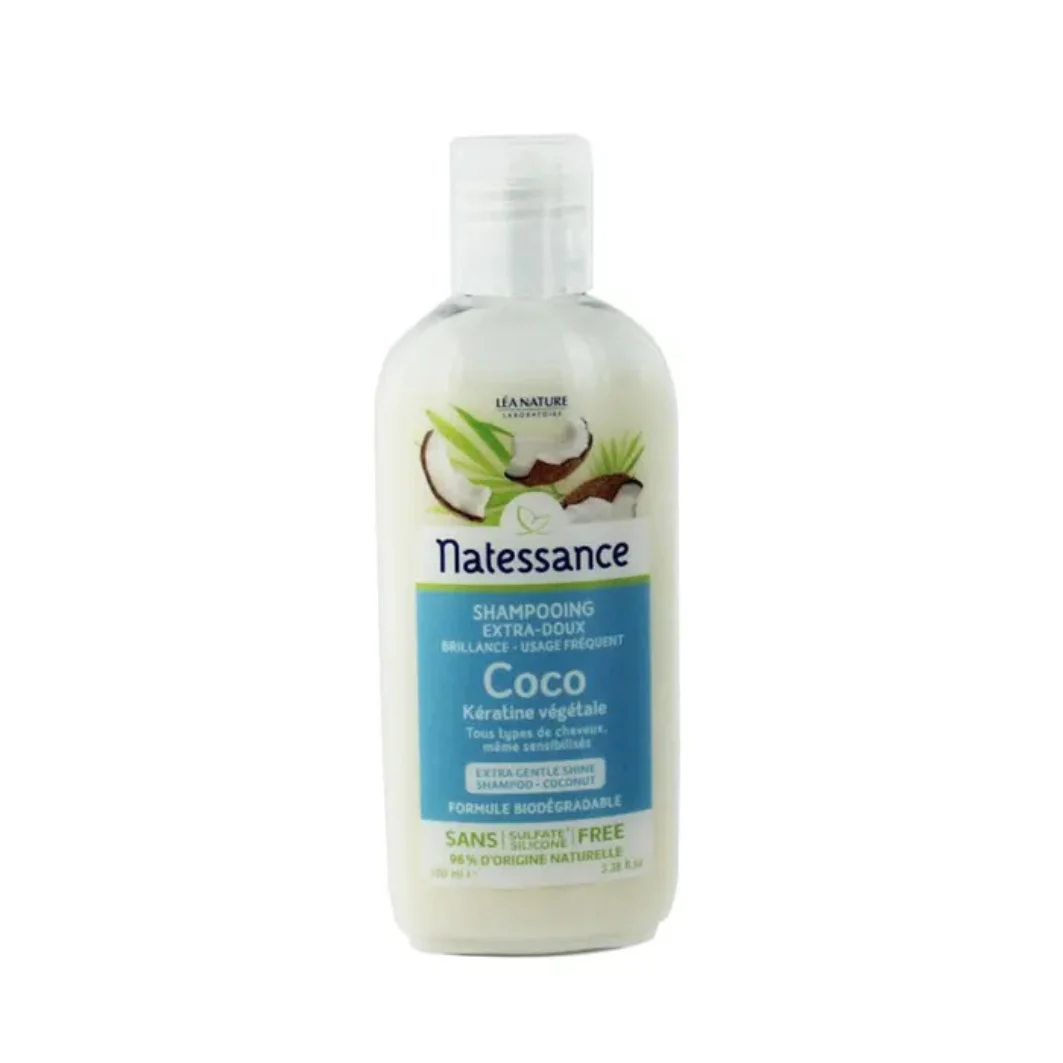 Natessance Coco Shampoo Brillance E Keratina Vegetale 100ml