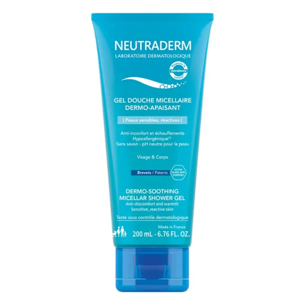 Neutraderm Gel Doccia Micellare Dermo Lenitivo Pelli Sensibili 200ml