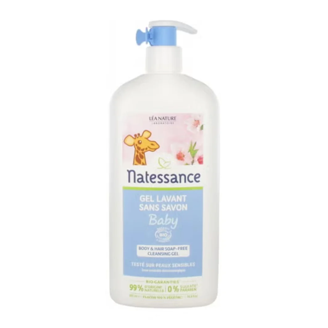 Natessance Gel Lavante Senza Sapone Bio 500ml