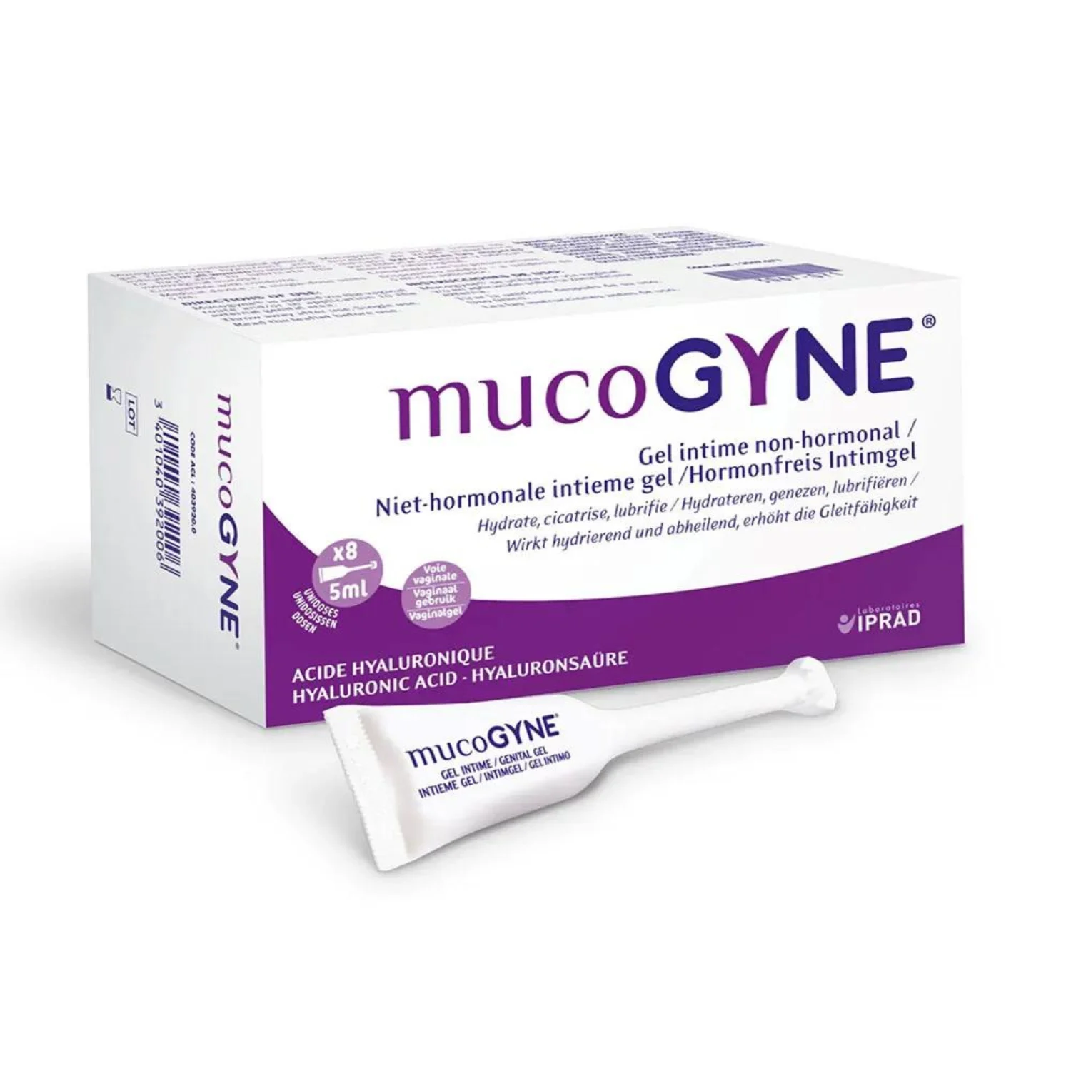 MucoGyne Gel Vaginale Non Ormonale Unidoses 8x5ml