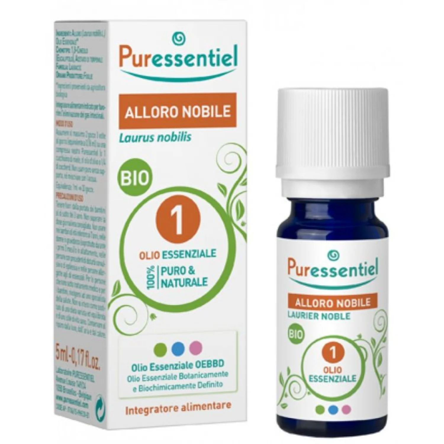 Puressentiel OEBBD Olio Essenziale Alloro Nobile BIO 5ML