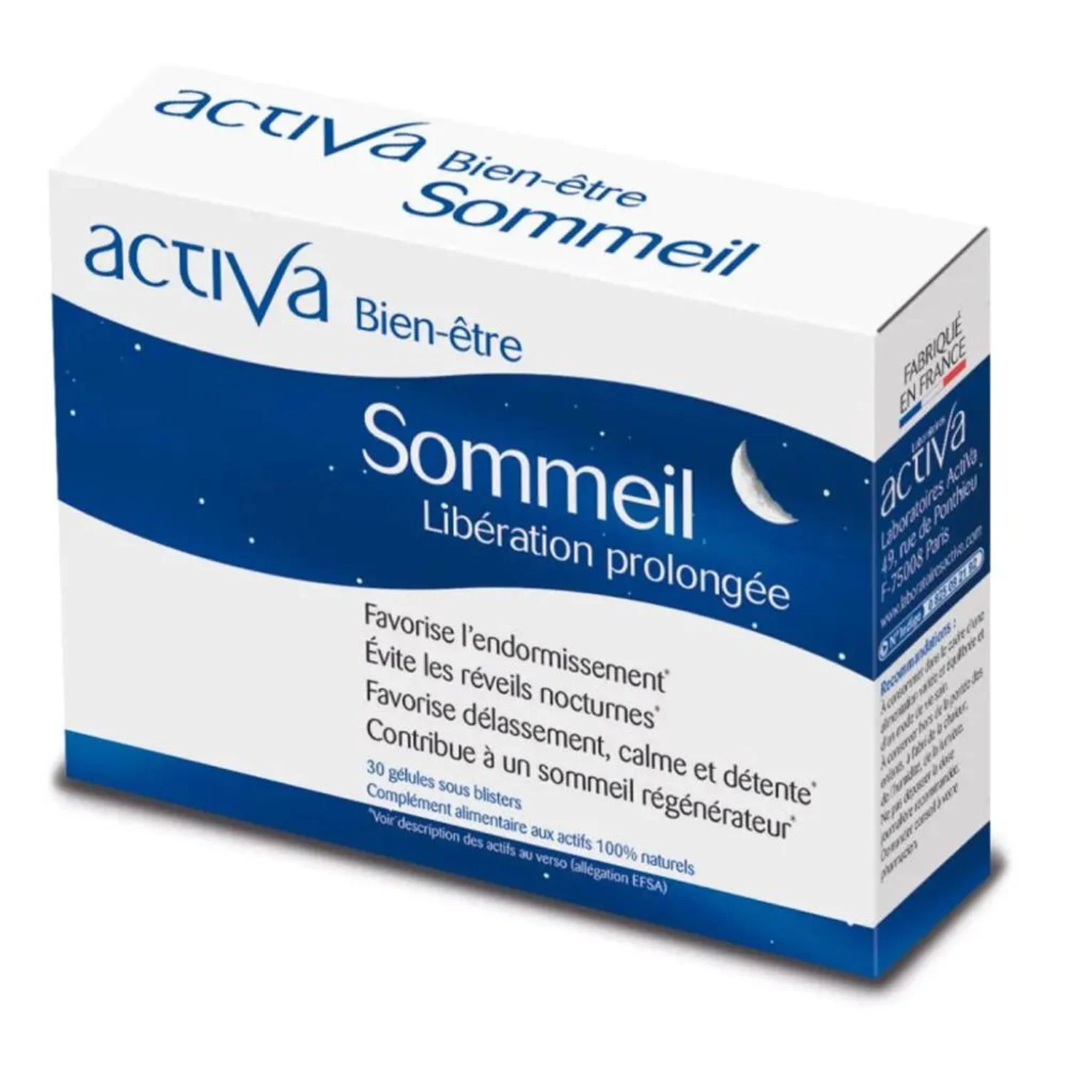 Activa Benessere Sonno Rilascio Prolungato 30 Capsule