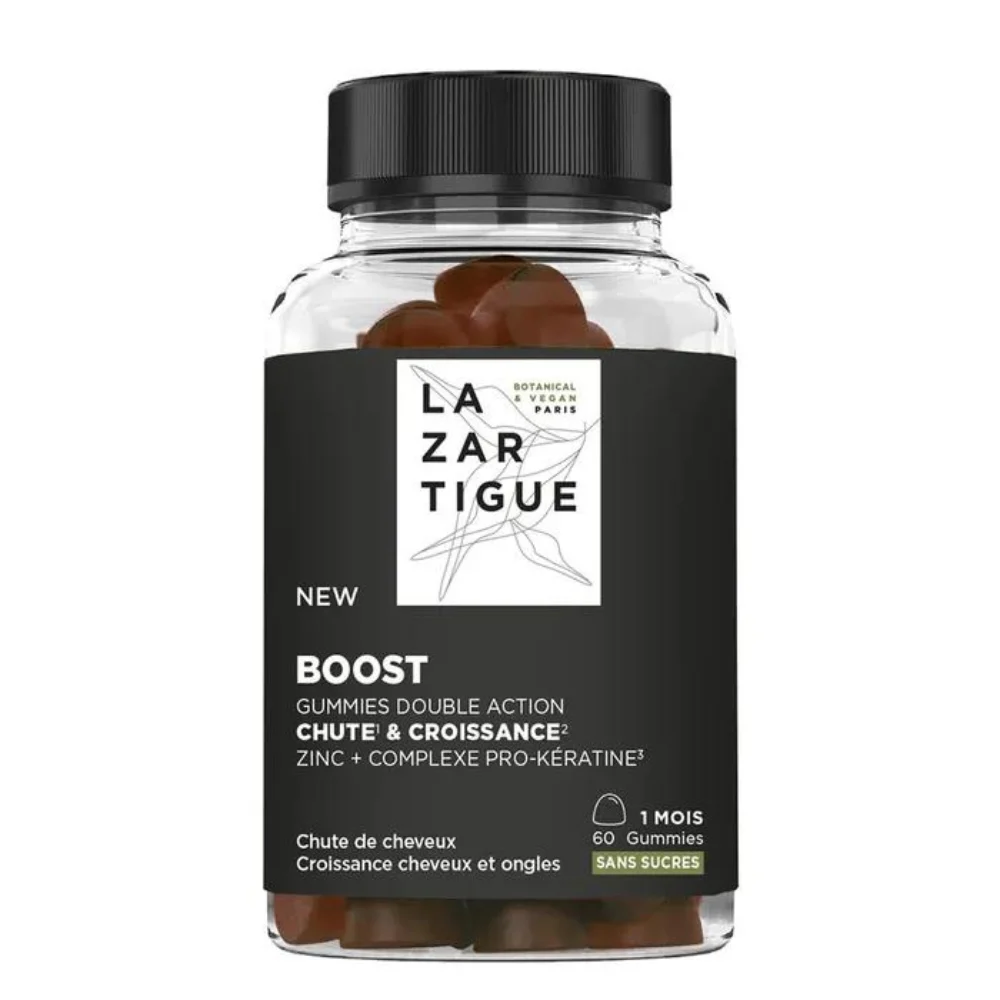 Lazartigue Boost Integratore alimentare per la crescita dei capelli x 60 caramelle gommose