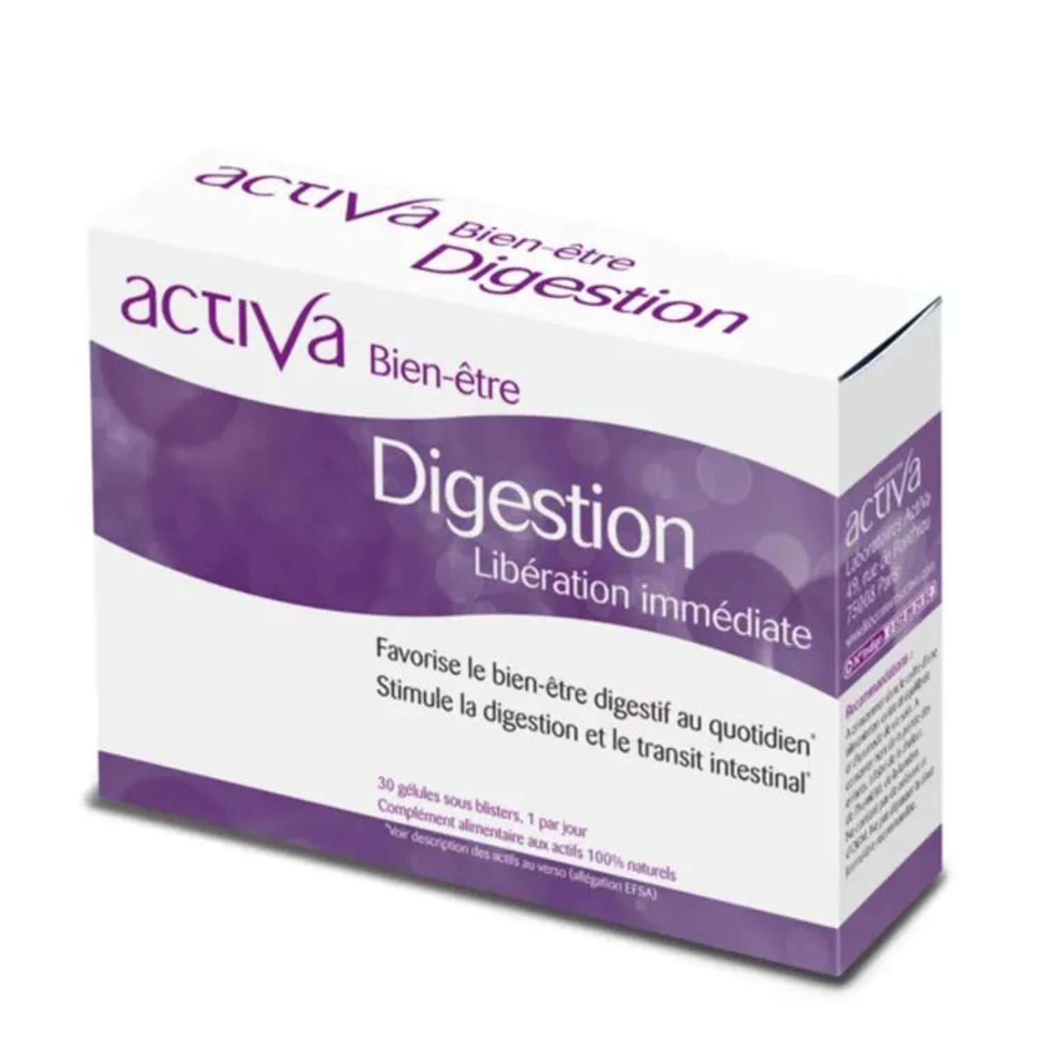 Activa Benessere Digestione Rilascio Immediato 30 capsule