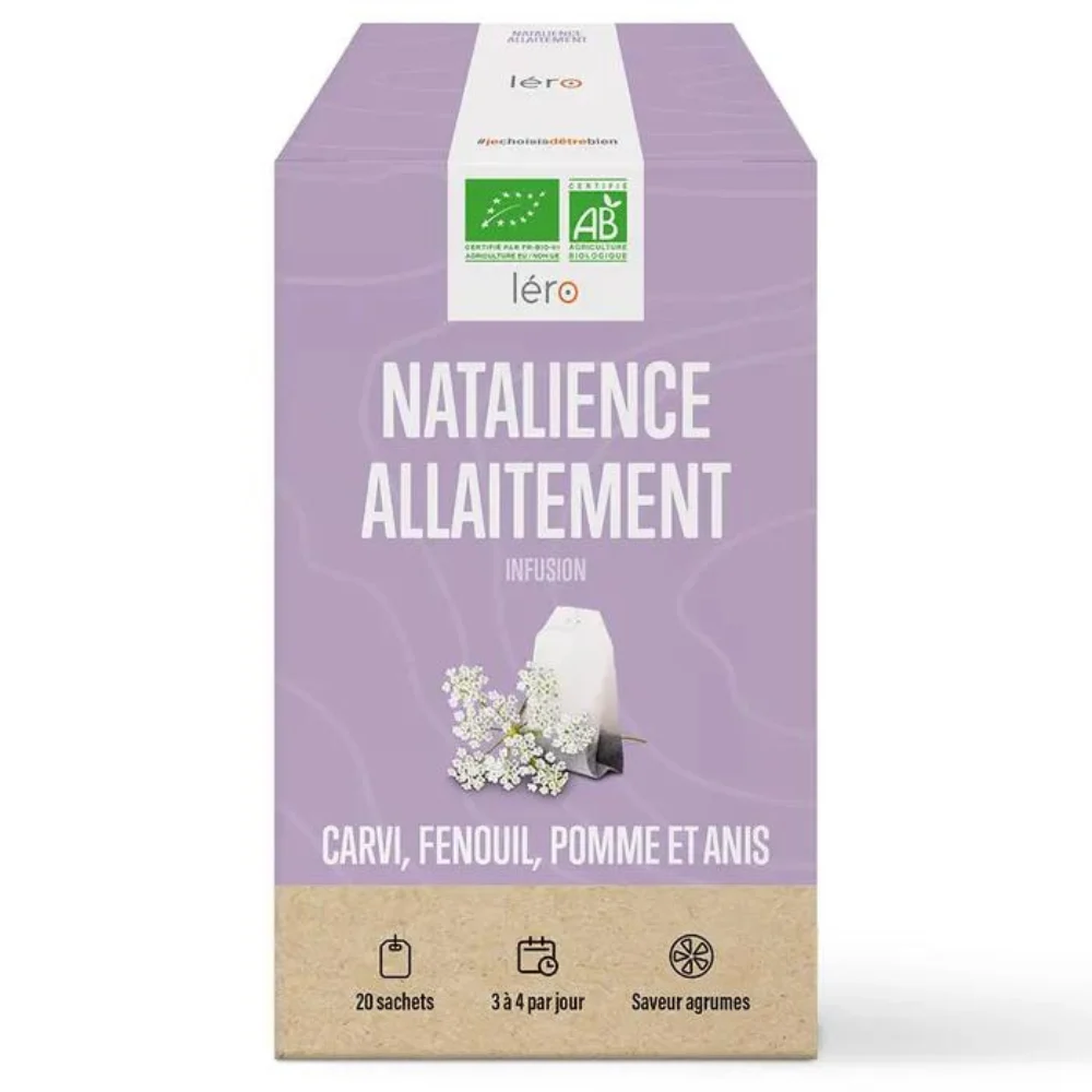 Lero Natalience Infuso Allattamento Bio Sapore Agrumi 20 bustine