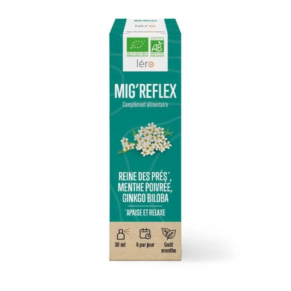Lero Mig'Reflex Lenitivo e Relax Bio Gusto Menta 30ml