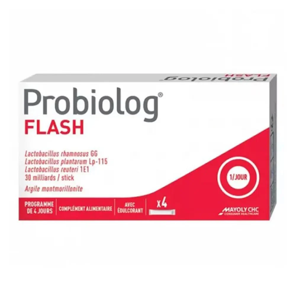 Mayoly Spindler Probiolog Flash 4 bastoncini orodispersibili
