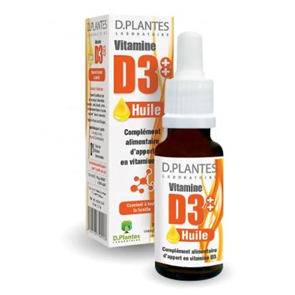 D. Plantes Vitamina D3 Olio 400UI 20ml