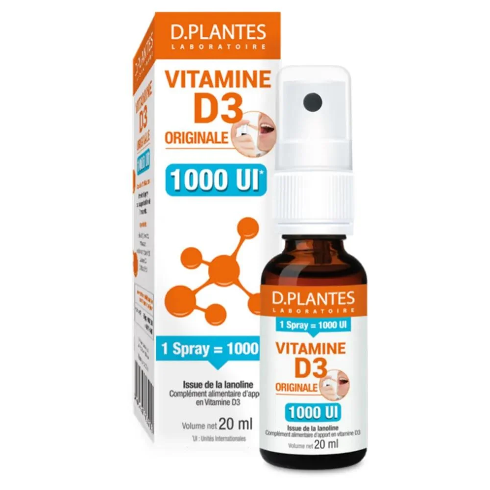 D. Plantes Vitamina D3 Originale 1000 UI Spray 20ml