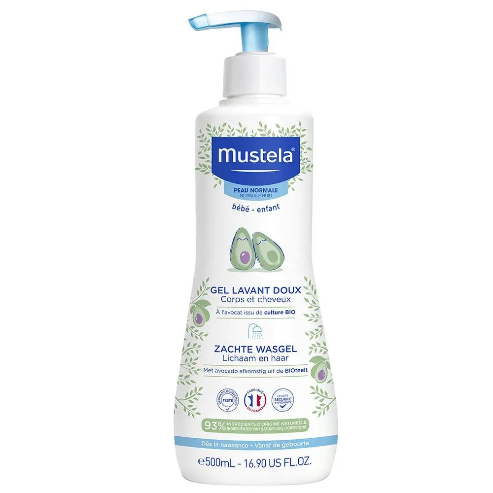 Mustela Gel Lavante Morbido Corpo E Capelli Pelle Normale 500ml