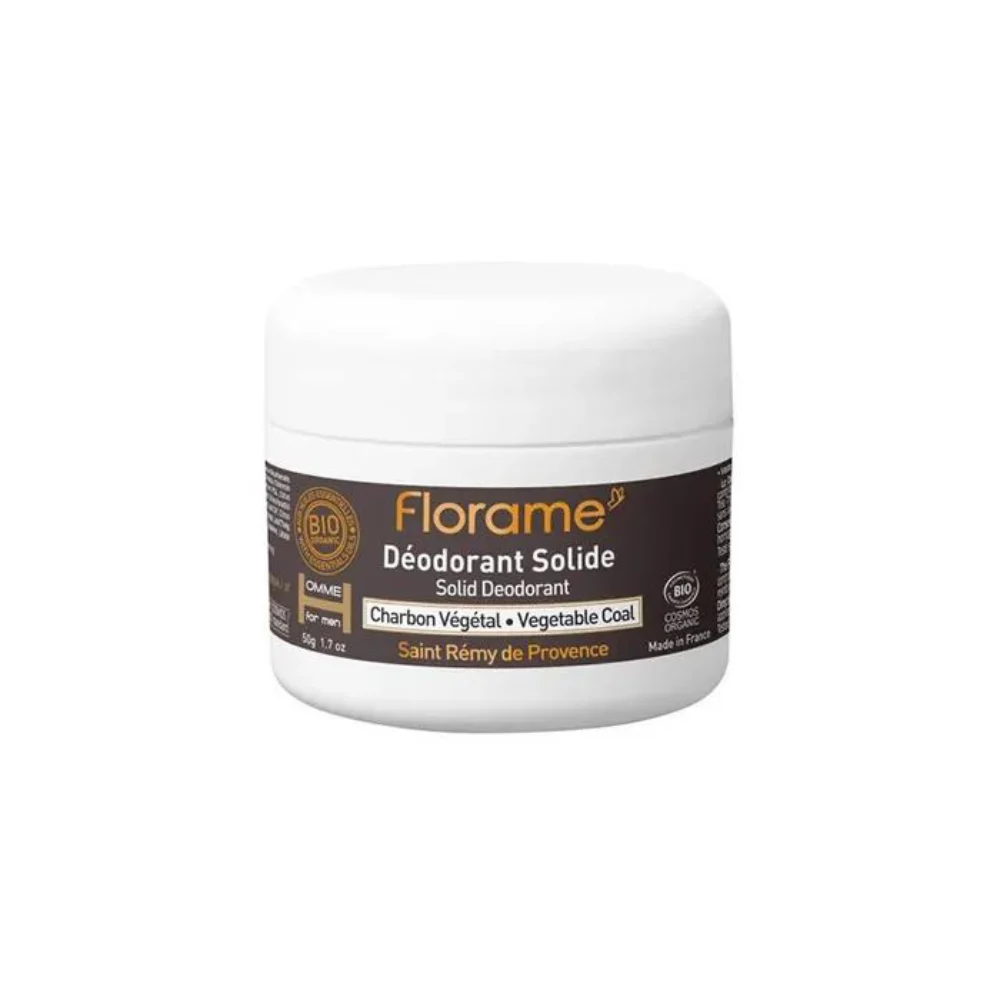 Florame Deodorante Solido a Carbone Vegetale Uomo 50ml