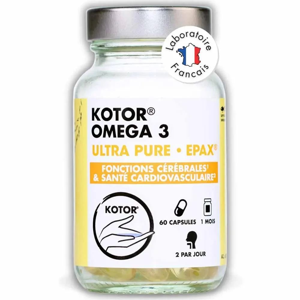 Kotor Pharma Omega 3 Epax Funzioni cerebrali e salute cardiovascolare 60 capsule