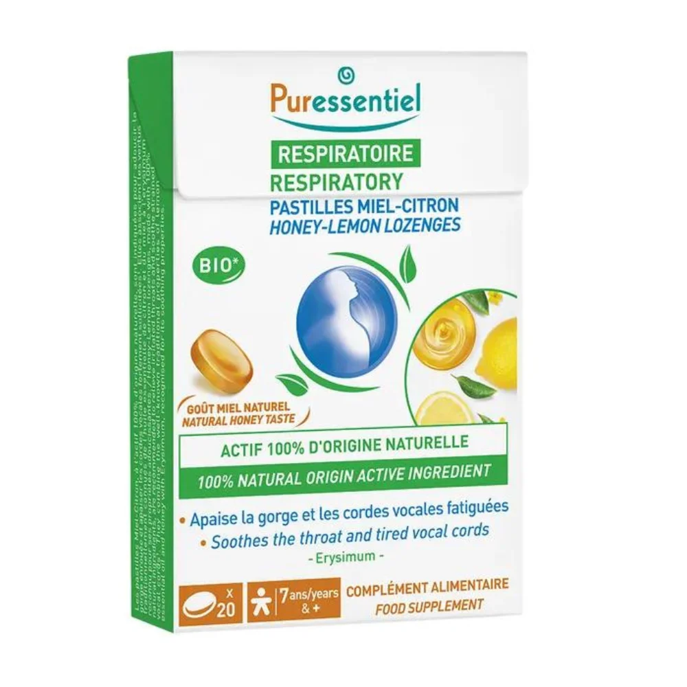 Puressentiel Respiratorio Pastiglie Miele - Limone x20