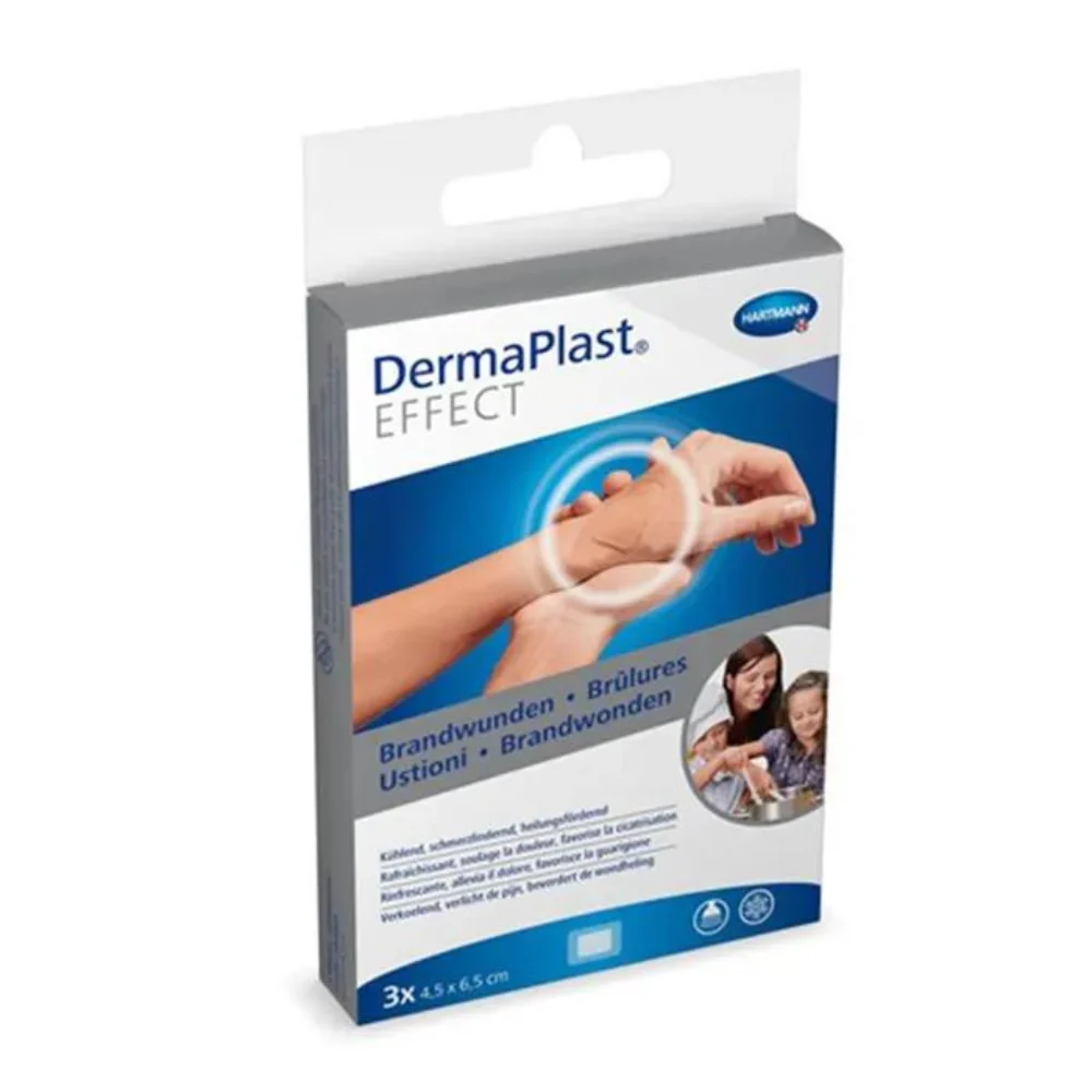 Hartmann Dermaplast Effect Bendaggi Ustioni 4,5x6,5mm x8