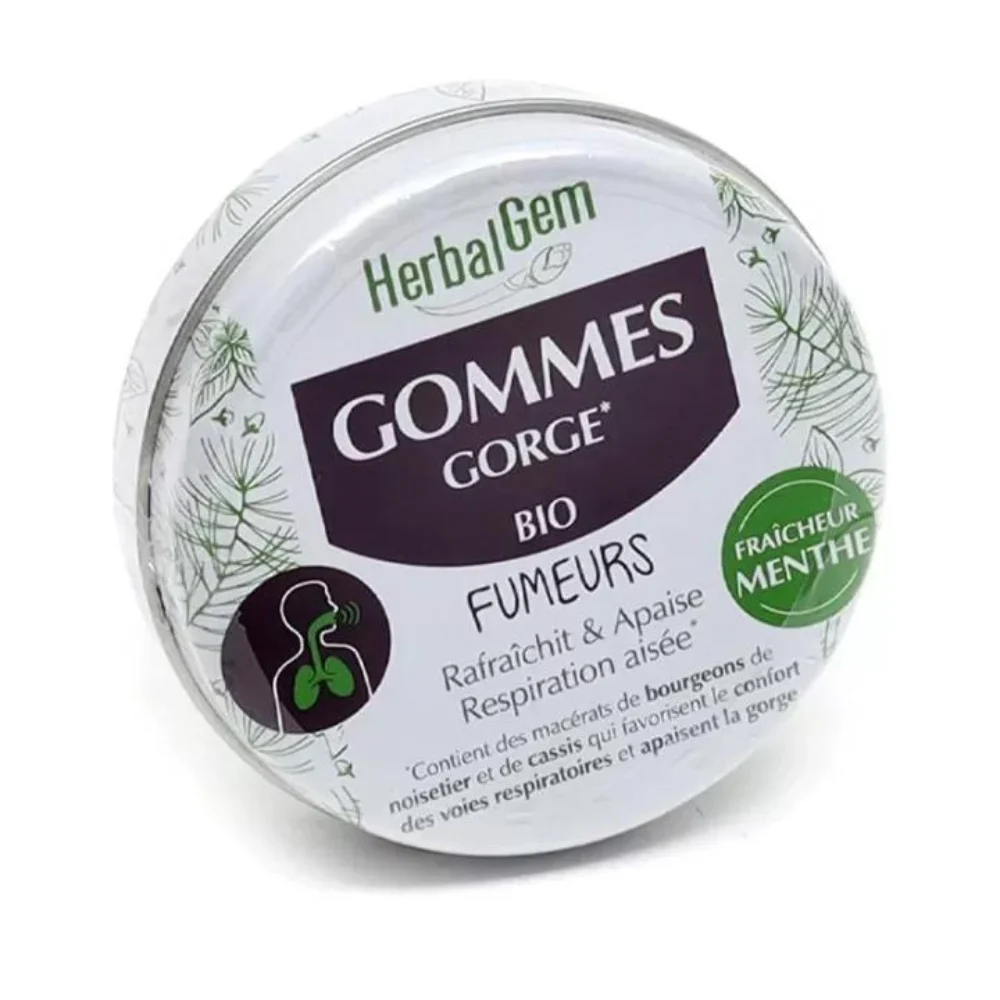 Herbalgem Gomme Gola Fumatori Bio 45g