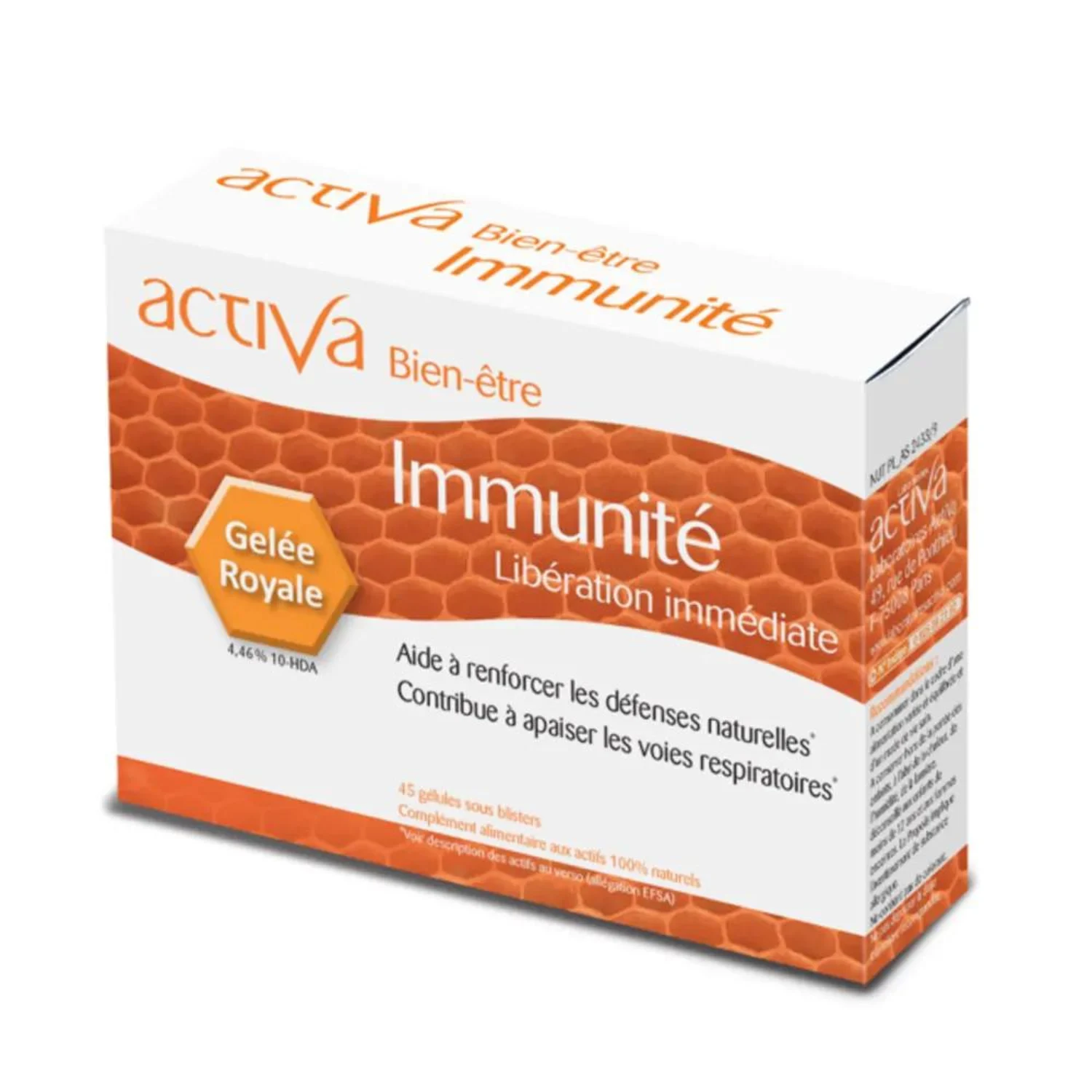 Activa Benessere Immunità Rilascio Immediato 45 Capsule