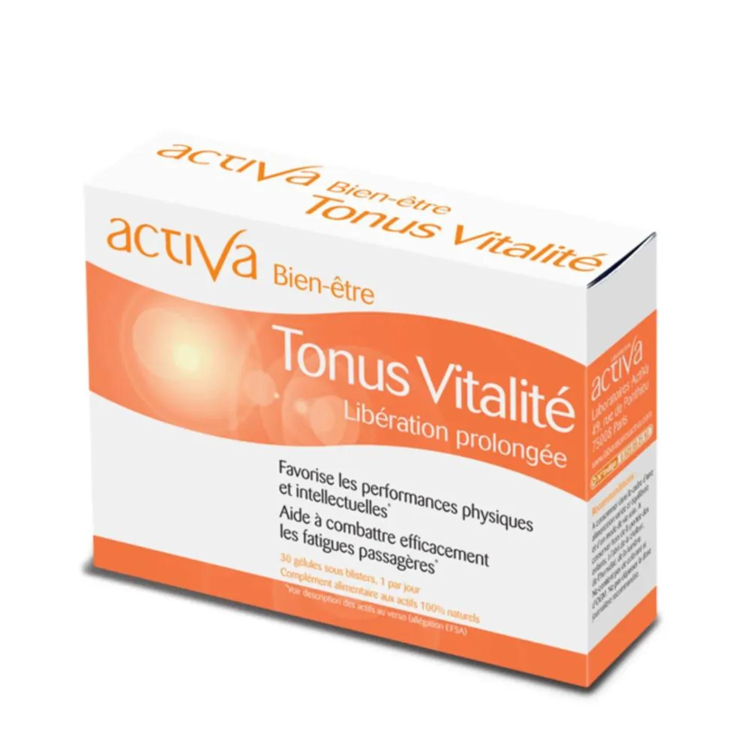 Activa Tonus Vitalità Rilascio Prolungato 30 Capsule
