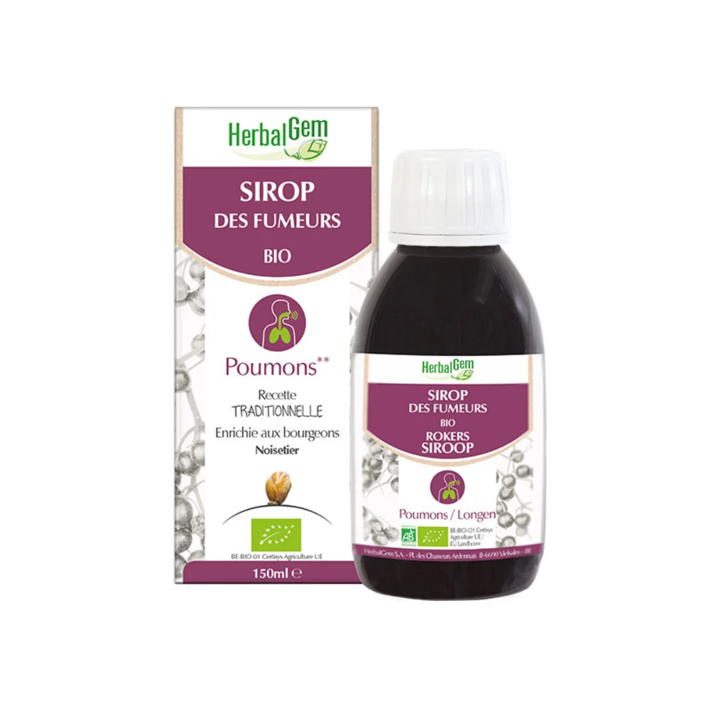 Herbalgem Sciroppo Fumatori Bio Polmoni 150ml