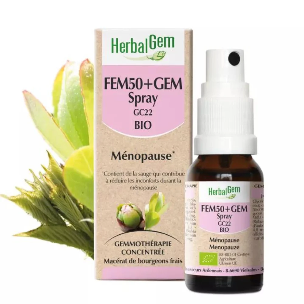 Herbalgem Complessi Di Gemmoterapia Fem50+ gem Gc22 Bio Spray Menopausa 15ml