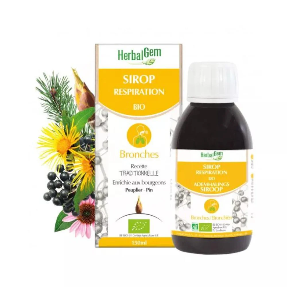 Herbalgem Sciroppo Respirazione Bio Bronchi 150ml