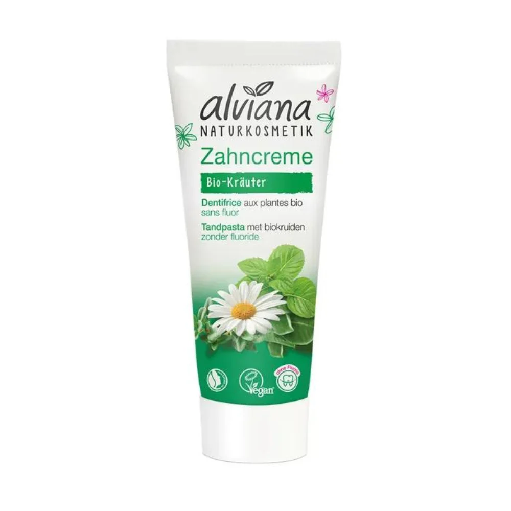 Alviana Dentifricio alle Piante Senza Fluoro Bio 75ml