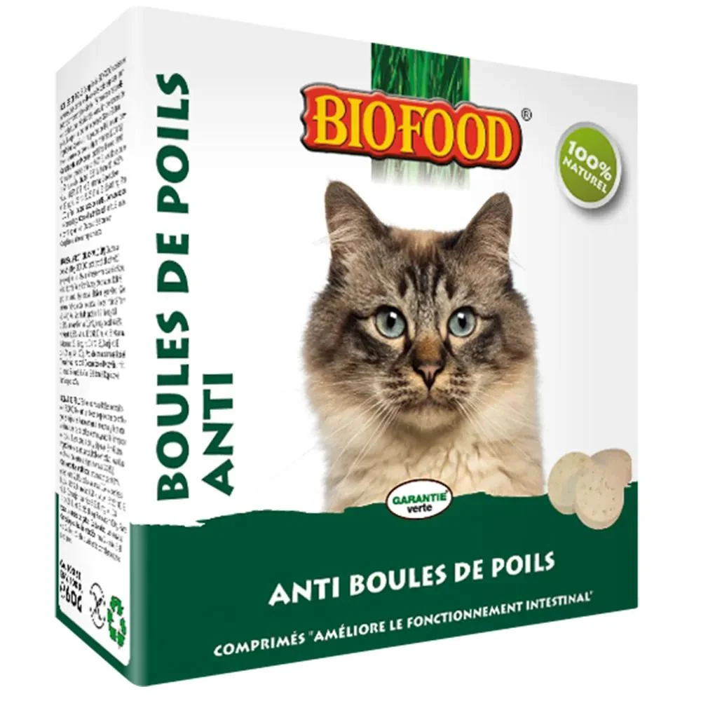 Biofood Anti Palline Di Pelo Gatto 100 Compresse
