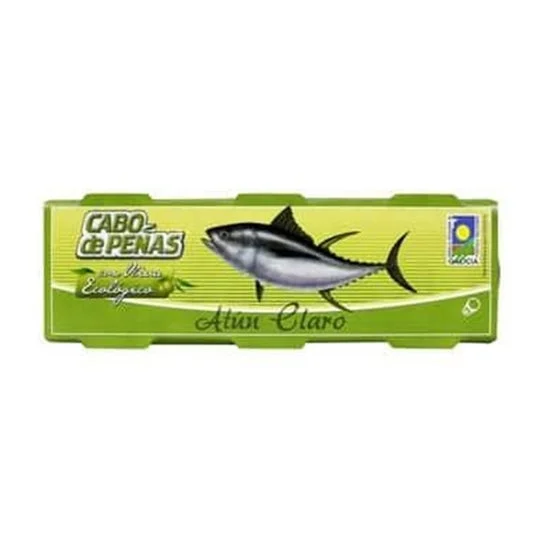 Cabo De Peñas Olio d'oliva leggero di tonno 3 Pack 3 3X80g